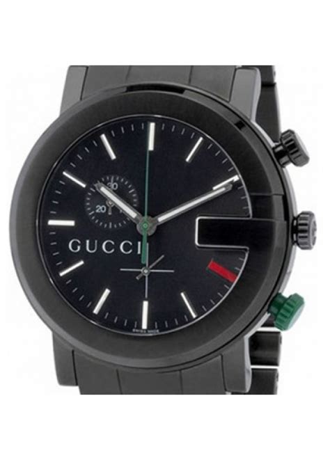 gucci ya101331 mens 101 series black dial watch|Gucci 101G Men's Watch YA101331 0731903065338.